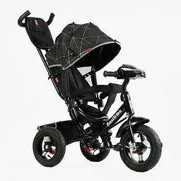Велосипед Best Trike, надувні колеса, переднє 29 см, заднє 26 см, фара з USB, пульт 3390/31-025