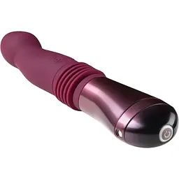Вібратор Blush Novelties Trixie Thrusting Dildo Wine Red (SO8835) [108466] - мініатюра 3