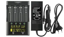 Зарядний пристрій Liitokala Lii-600 на 4 канали (для Ni-MH, Ni-CD, Li-Ion) з блоком живлення - мініатюра 4