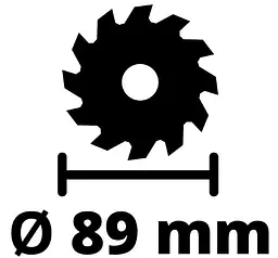 Пила дискова акмуляторна TE-CS 18/89LI - Solo PXC 18В Einhell teh0025810 - мініатюра 6