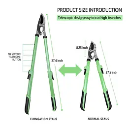Телескопічний гілкоріз Garden Tools Gardenwork 2218 - мініатюра 2