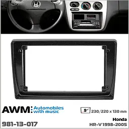 Перехідна рамка Honda HR-V AWM 981-13-017 - мініатюра 4