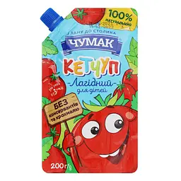Кетчуп Чумак Лагідний для дітей 200 г