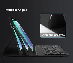 Чохол-клавіатура для 13-дюймового iPad Air (M2, 2024) та iPad Pro 12,9 (6ª 2022/5ª 2021/4ª 2020/3ª 2018), знімна клавіатура - мініатюра 5