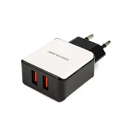 Зарядний пристрій Atcom DT-T01 (2USB, 2.4А) Білий (20101) - мініатюра 2