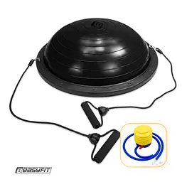 Балансувальна платформа EasyFit BOSU 60 см чорна