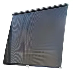 Шторка рулонна 58*125cm сонцезахисна Blackmagic для авто, спальні, кухні  на присосках