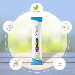 Стіки для росту та зміцнення кісток Pediakid Calcium C+ 14 стіків - мініатюра 3