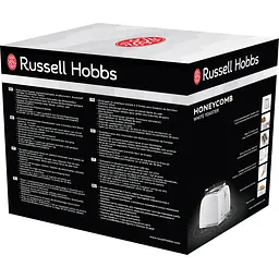 Тостер Russell Hobbs Honeycomb білий 850 Вт (26060-56) - мініатюра 8