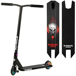 Самокат трюковий Best Scooter 85х52х12 см Чорно-червоний 000254802