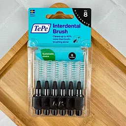 Міжзубна щітка TePe Original чорна (1.5 мм), 6 шт - мініатюра 3