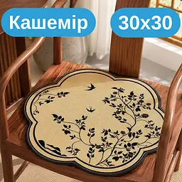 Подушка для стільця Solve з квітами 30 x 30 см (KT9000275) - мініатюра 2