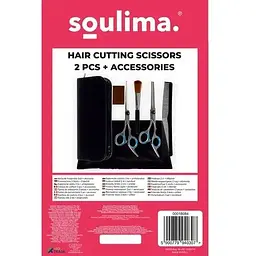 Перукарський набір Soulima 18084, 7 в 1 у футлярі з аксесуарами - мініатюра 8