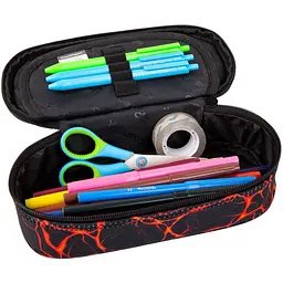 Пенал на блискавці CoolPack Campus MAGMA з органайзером для ручок 23x9x5 см (F062911) - мініатюра 2