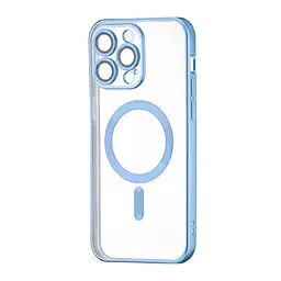 Чохол Ductil Metallic Edge with MagSafe (Protected Camera & Lens) iPhone 14 Pro Max Light Blue