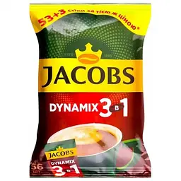 Напій кавовий Jacobs Dynamix 3в1 56*12.5 г