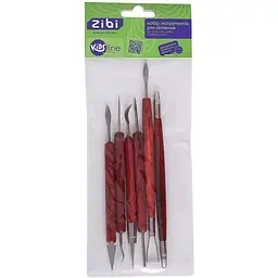 Набір інструментів для ліплення ZiBi Kids Line двосторонні 6 шт. (ZB.6983)