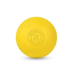 Іграшка для собак BronzeDog Superball 5 см жовтий - мініатюра 3