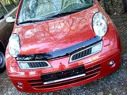 Дефлектор капоту мухобійка для NISSAN MICRA (MARCH) 2003-
