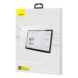 Baseus 0.3mm Full-glass Crystal Anti-fingerprint Tesla model 3/Y 15inch прозрачний SGBL062402