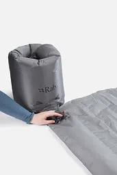 Килимок надувний Rab Stratosphere 5.5 Long Wide Graphite (1033-RB QMA-03-GRH-LNG-WDE) - мініатюра 9