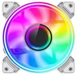 Вентилятор GameMax Dual Ring Infinity WH (Dual Ring Infinity WH)