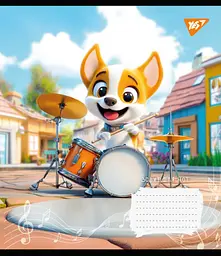 Нотний зошит Yes А5/12 Furry musicians упаковка 25 шт. (767436) - мініатюра 5