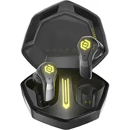 Бездротові навушники Haylou G003, TWS, IPX4, BT, 45mAh, 500mAh, 4.5h, Earbuds black EU - мініатюра 2