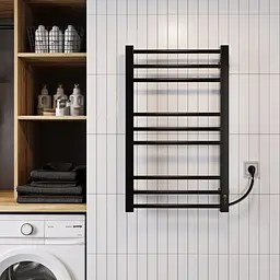 Електрична рушникосушарка Kosser Степ 1000x500 ER ДСТ03ER, Чорний матовий, Праве - мініатюра 4