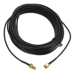 Антенний кабель - подовжувач з SMA роз'ємами Unitoptek RP-SMA-10, довжиною 10 метрів (101034)