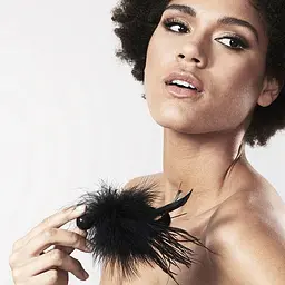 Метелочка Bijoux Indiscrets Pom Pom - feather tickler - мініатюра 7