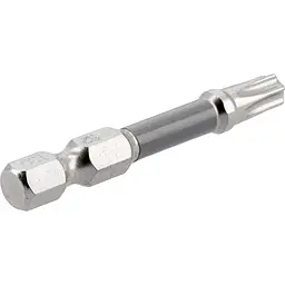 Насадка викруткова Yato Torx T30х50 мм HEX 1/4 покрита нікелем 2 шт. (YT-78035) - мініатюра 2