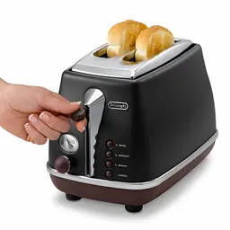 Тостер DeLonghi CTOV 2103.BK (CTOV2103.BK) - мініатюра 4