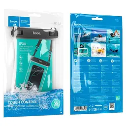 Чохол для телефону HOCO Transparent mobile phone waterproof bag HX52 |IPX68 7.2"| - мініатюра 2