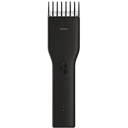 Машинка для стрижки Xiaomi Enchen Boost + Накидка + ножиці, Black, 5W, живлення від акумулятора, 1 насадка