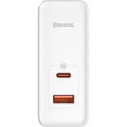 Мережевий зарядний пристрій Baseus GaN5 Pro Fast Charger C+U 100W + Cable USB-C White [CCGP090202] [96288] - мініатюра 5