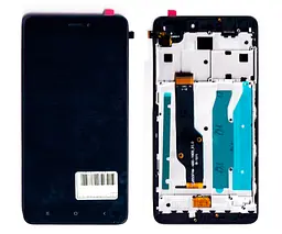 Дисплей Xiaomi Redmi Note 4X чорний + рамка