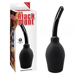 Анальний душ Black Mont Booty Cleanse, Черный