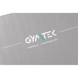 Килимок (мат) для фітнесу та йоги Gymtek NBR 1,5см сірий - мініатюра 4