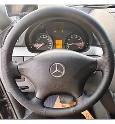 Чохол Обплетення Керма для Mercedes Sprinter / Vito 1996-2012 Шкіра (Модельна Викрійка) №81