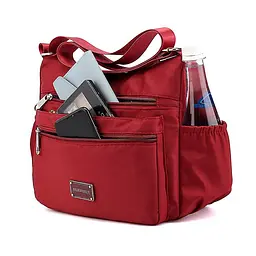 Сумка Italian Bags 20x13x24 см Червоний (id_591) - мініатюра 3