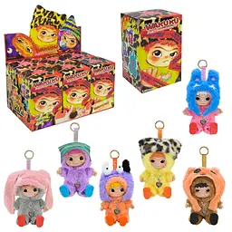 М'яка іграшка-брелок Fuz-Zies Plush у костюмі тварини (AK360) в асортименті