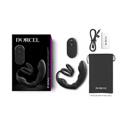 Массажер простаты Dorcel P-Ring с эрекционным кольцом и пультом ДУ - мініатюра 6