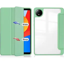 Чохол-книжка BeCover Soft Edge TPU з кріпленням для стілусу для Xiaomi Redmi Pad SE 8.7" Green (712567) - мініатюра 2