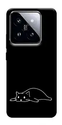 TPU чохол Demsky Lazy cat для Xiaomi 14 Pro