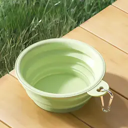 Силіконова складна дорожня миска Derby Summer Collapsible silicone pet bowl - мініатюра 2