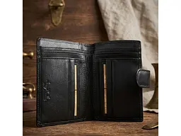 Жіночий гаманець New Rainbow 1654 nero Чорний 13,5x9,5 см TONY PEROTTI acs0032603 - мініатюра 4