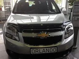Дефлектор капоту мухобійка Chevrolet Orlando 2011-