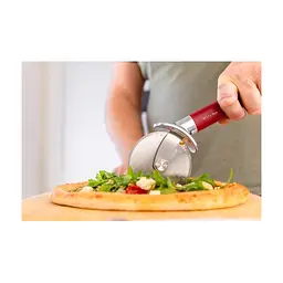 Ніж для піци KitchenAid Classic 24,5 см червоний (KHA113OHEREG) - мініатюра 6