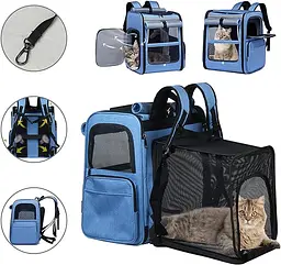 Рюкзак-переноска для домашніх тварин Voyager Pet LVT24015 - мініатюра 3